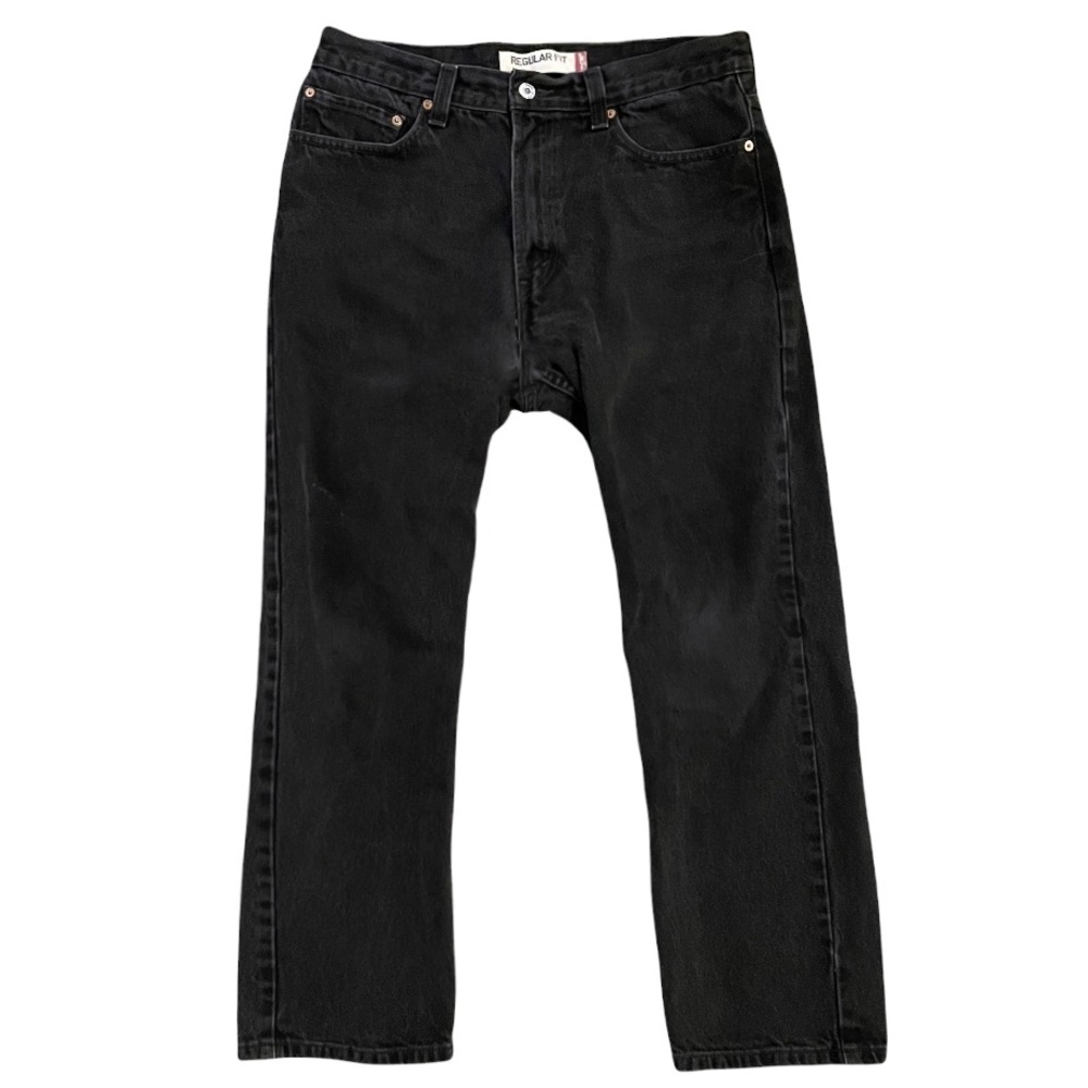 Levi’s 505 Mens Black Jeans